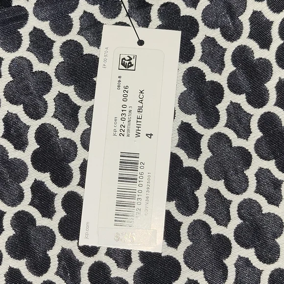 Worthington NWT black and white dress - Picture 7 of 8